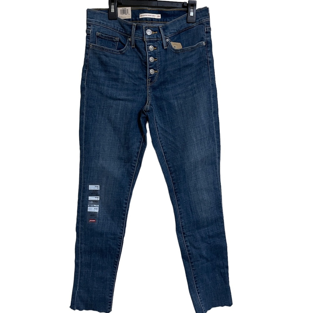 Levi’s 311 Button Fly Shaping Skinny Ankle Size 28